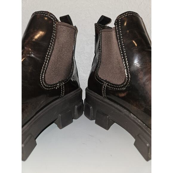 Circus Ny (Sam Edelman) Danielle Brown Boots Size 8 (Emo Style) Chelsea - Picture 6 of 11